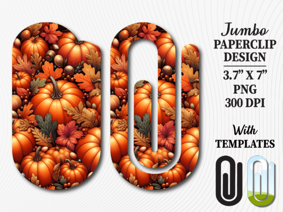Autumn Pumpkin Fall Jumbo Paperclip: A Strategic Asset for Seasonal Branding and Organization