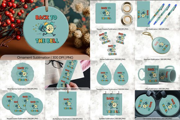 Back to the Bell Sublimation Bundle