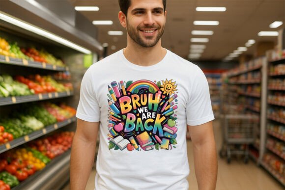 Bruh We Are Back Funny School Design