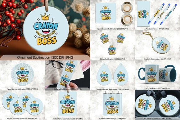 Crayon Boss Cute School PNG: The Ultimate Digital Asset for Back-to-School Creators