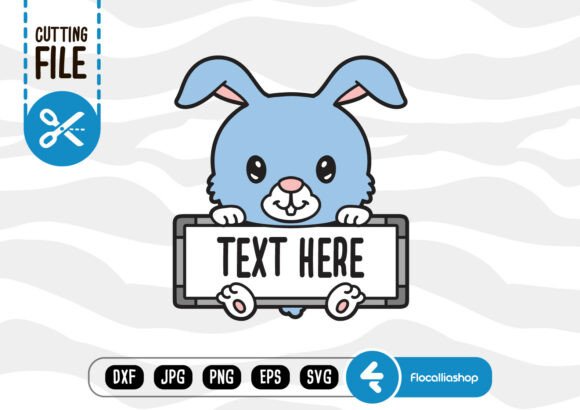 Forest Creature Board SVG, Rabbit SVG