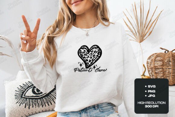 Wear Your Compassion: The Rise of the Patient Care Leopard Heart Design